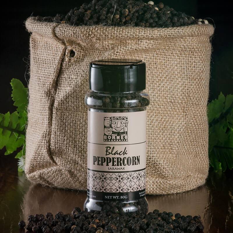 Black Pepper Corn Bottle 80g