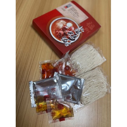 Foochow Red Rice Wine Chicken MeeSua SINGLE BOX 红酒鸡汤寿面