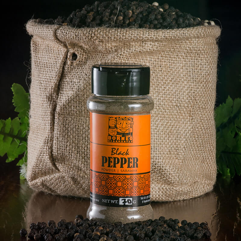 Black Pepper Powder Bottle 70g